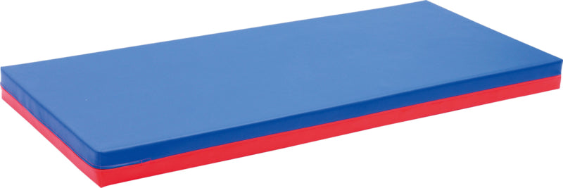 Matras marine/rood 150x60x8cm