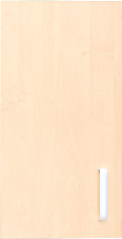 Deur voor smalle opzetkast Flexi links - berken