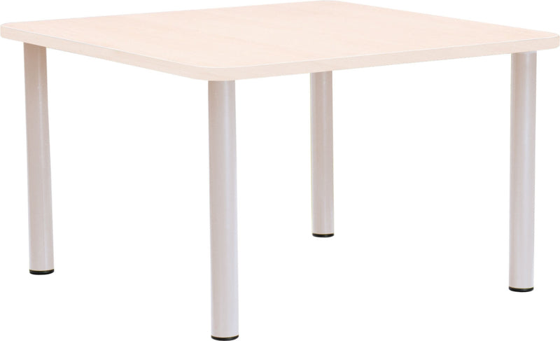 Vierkante Quint-tafel 65 x 65 cm 40-58cm esdoorn