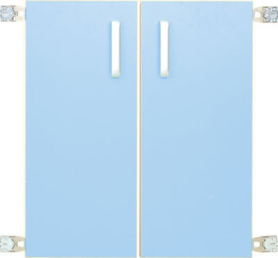 Deur voor opzetkast M - licht blauw