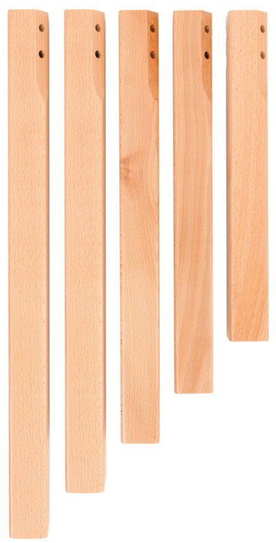 Massieve vierkante poten 58 cm