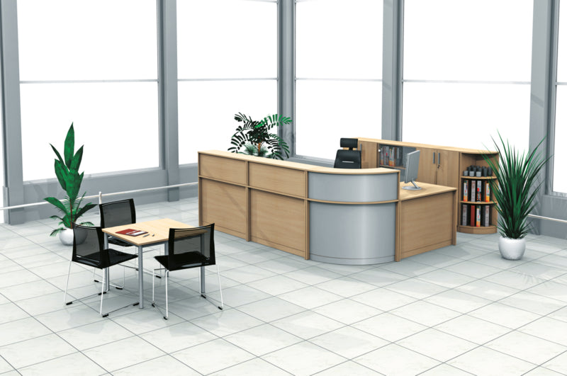 Niveau verhoger voor hoekreceptie - beuken