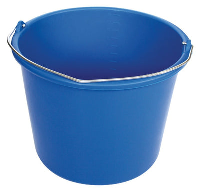 Emmer kunststof 12l blauw
