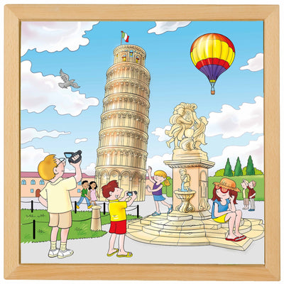 Puzzel toren van Pisa
