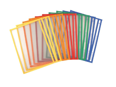 Schrijfbord 10 stuks transparant