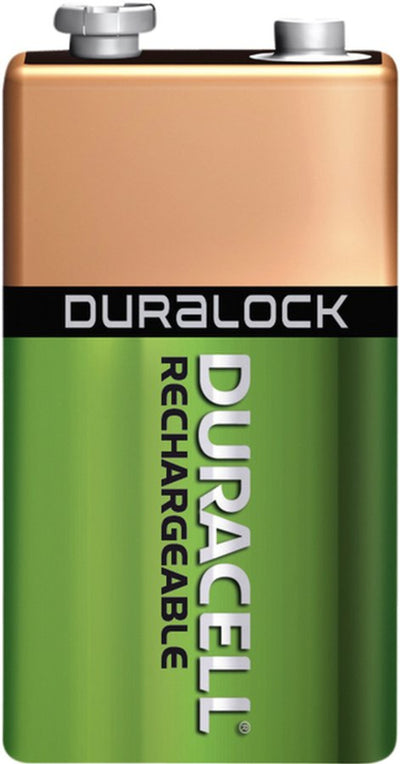 Batterij oplaadbaar Duracell 1x9Volt 170mAh Plus