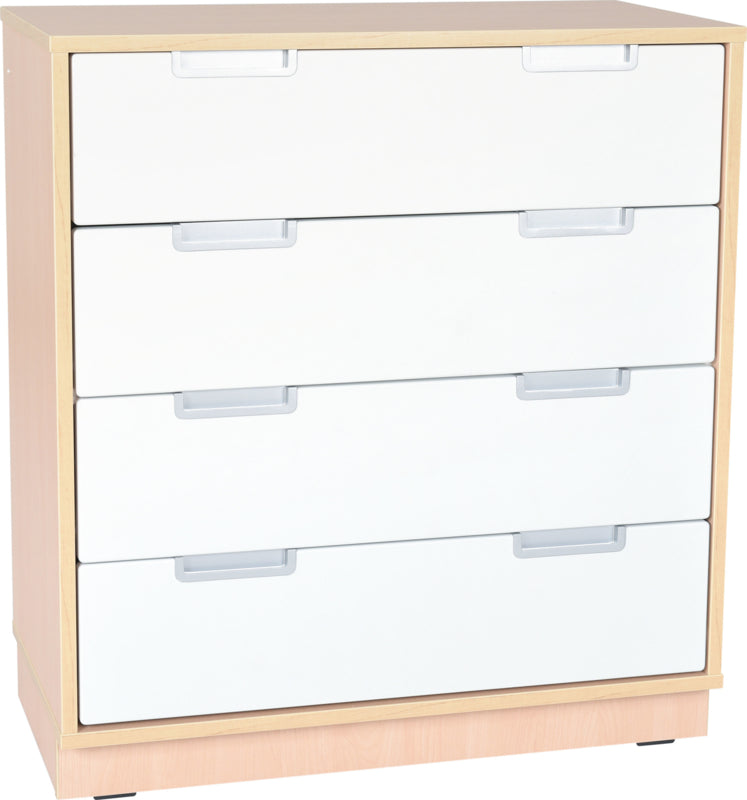 Quadro - M kast voor 4 brede laden