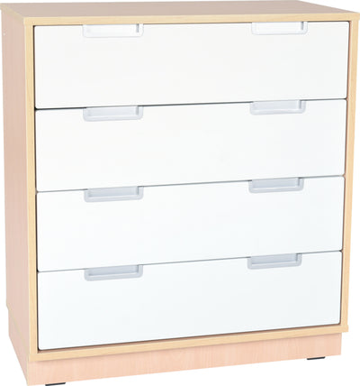 Quadro - M kast voor 4 brede laden