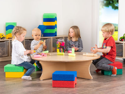 Bouwstenen gebogen, multifunctioneel 9 dlg.