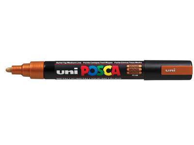 Verfstift Posca medium punt 1.8 - 2.5 mm. brons