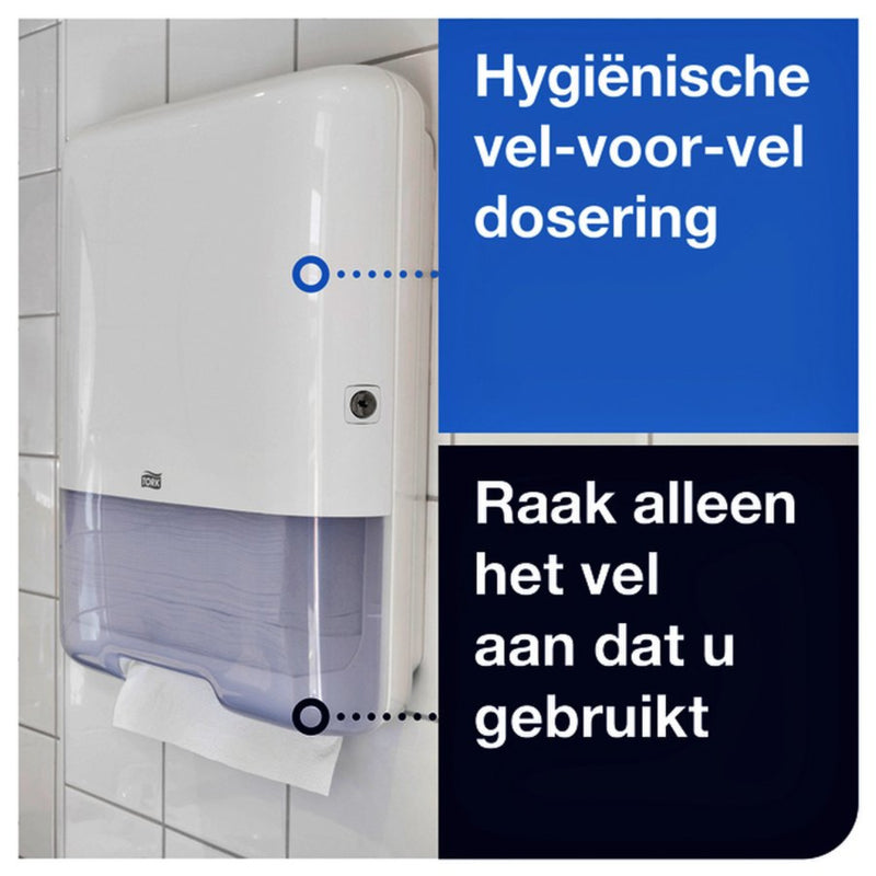 Dispenser Tork H3 553000 handdoekdispenser wit