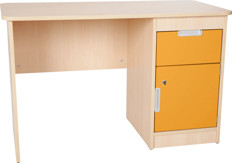 Quadro - bureau met lade en kast
