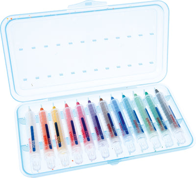 Kleurpotloden -verpakt in een etui