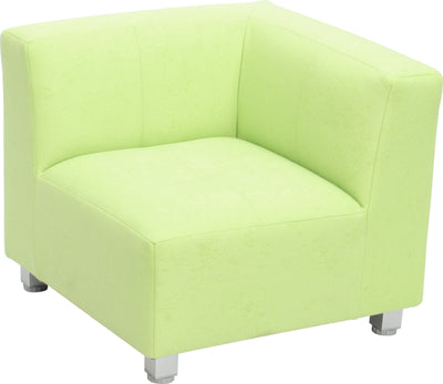 Flexi hoekbank, zithoogte 25 cm, groen