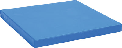 Anti-slip mat afm. 90 x 90 x 8 cm blauw