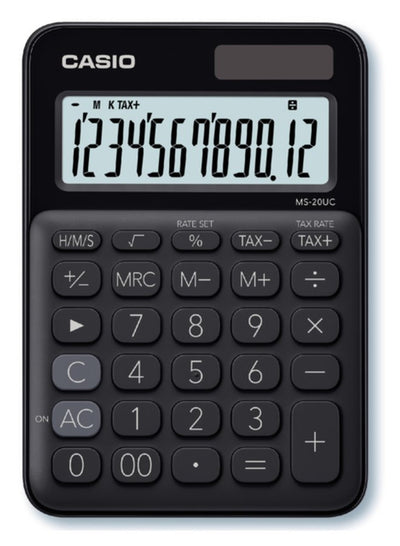Rekenmachine Casio MS-20UC zwart