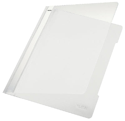 10x Snelhechter Leitz 4191 A4 PVC wit