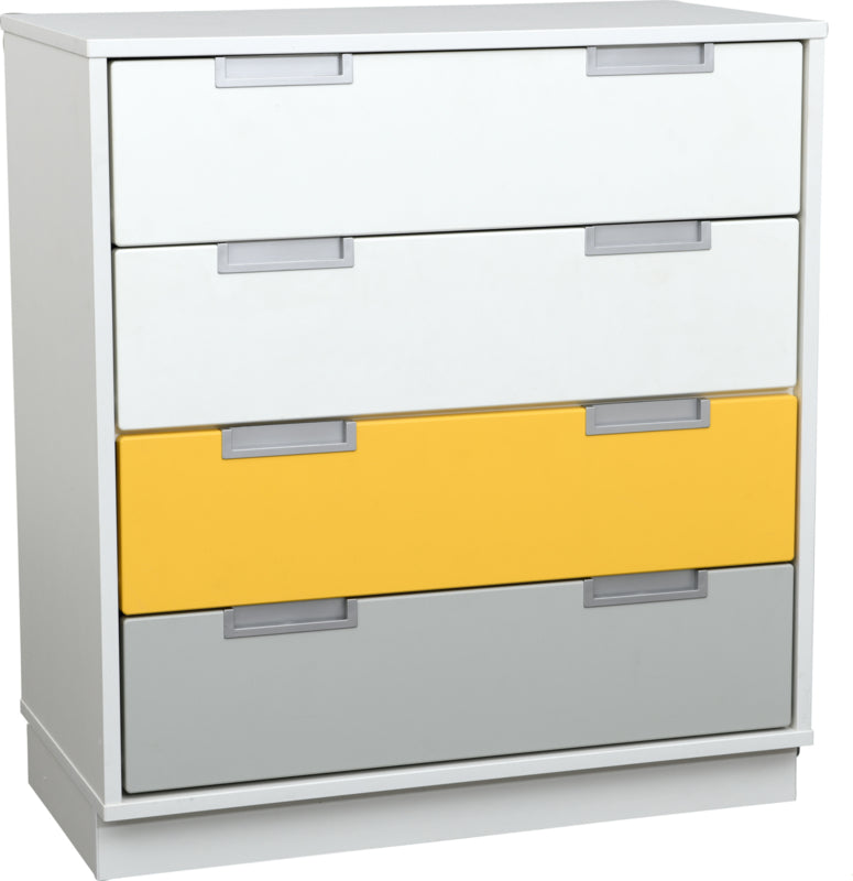 Quadro - M kast voor 4 brede laden