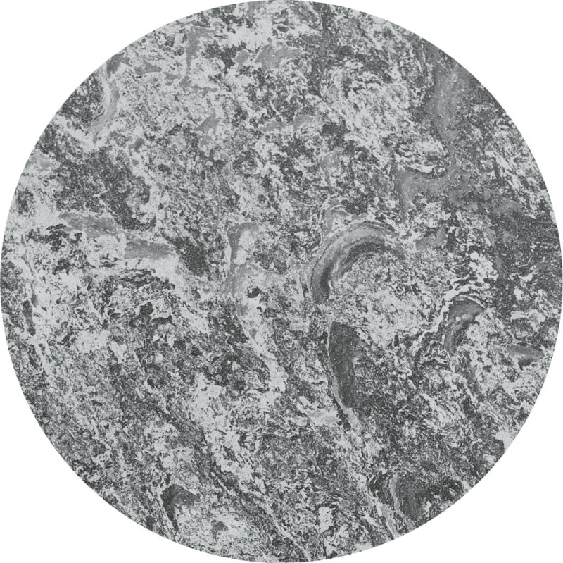 Stil tafelblad Plus, rond, 90 cm - grijs