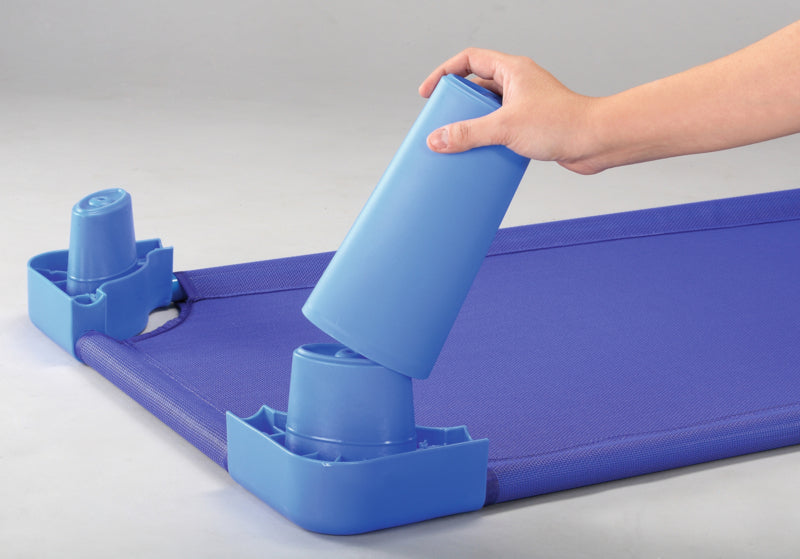 Poten voor stretcher blauw
