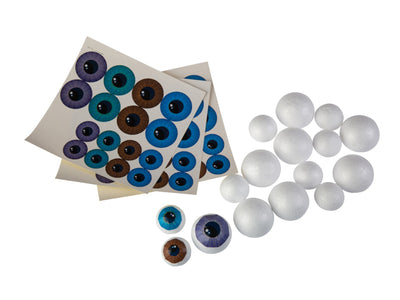 3d ogen stickers