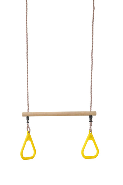 Schommel met trapeze gym ringen