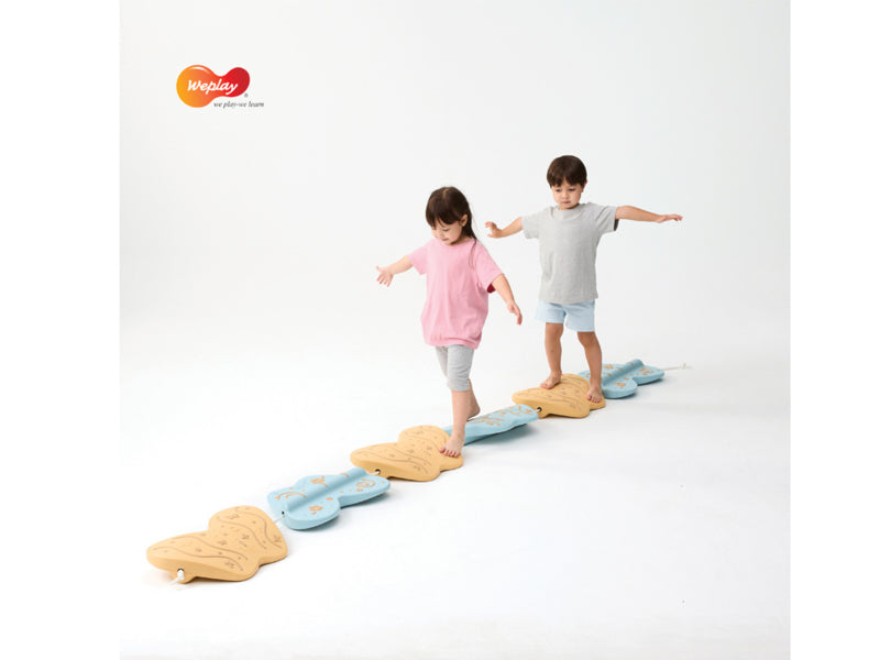Vlinder pad met wiebel effect