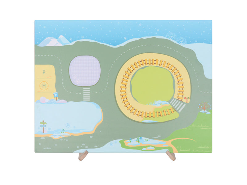 Mega magneetbord de winter