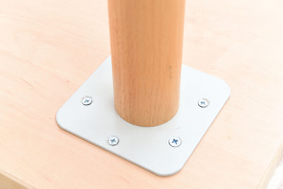 Set van 4 Poten voor Flexi tafelbladen - hoogte: 52 cm