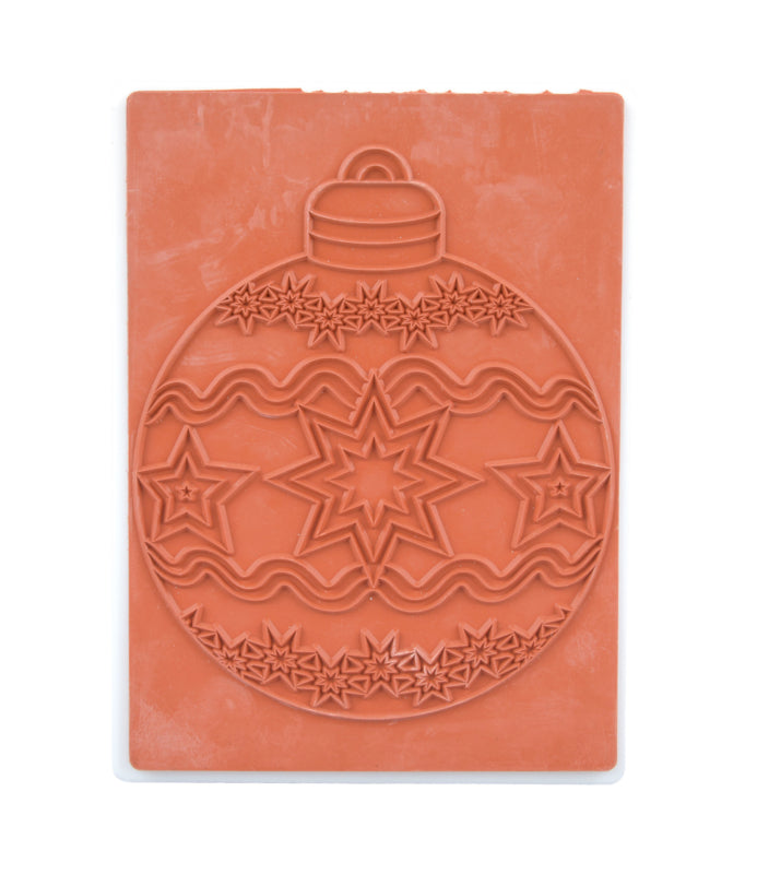 Stempel mega 12,5x16cm - Kerstbal