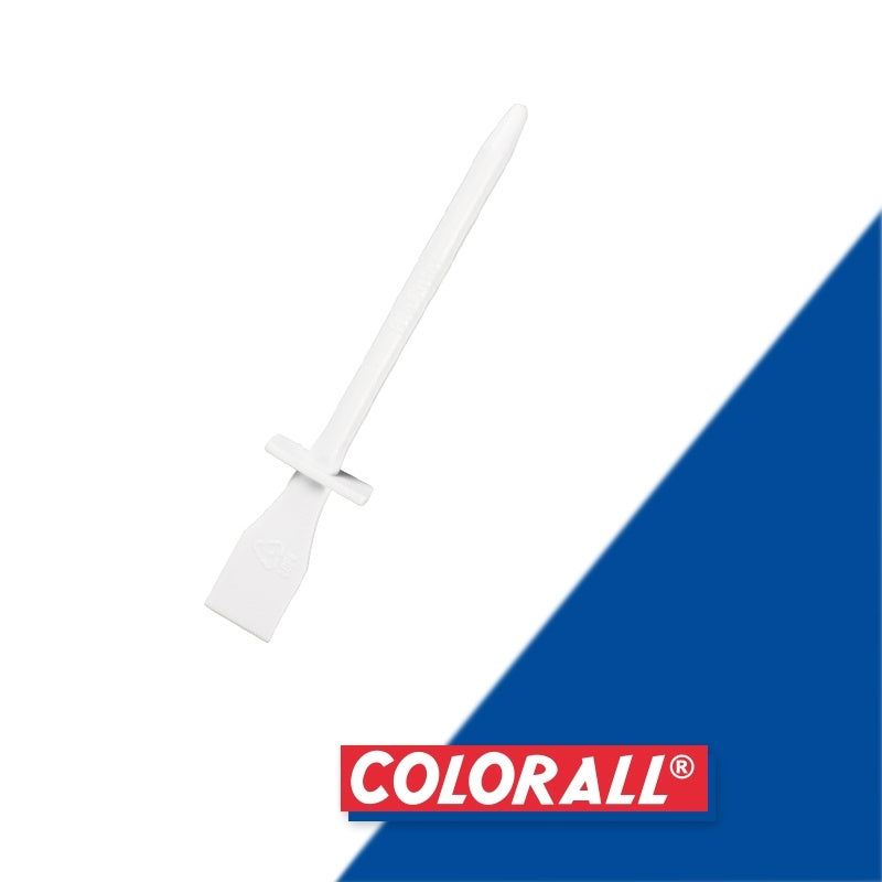 Spatel colorall 115mm kunststof wit
