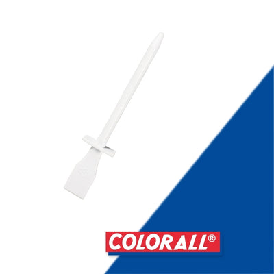 Spatel colorall 115mm kunststof wit