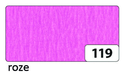 Crepepapier 250x50cm nr119 roze