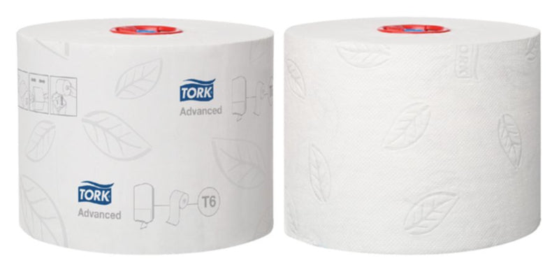 Toiletpapier Tork T6 127530 Advanced 2laags 100m 27rollen