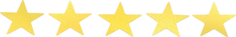 Confetti - sterren goud