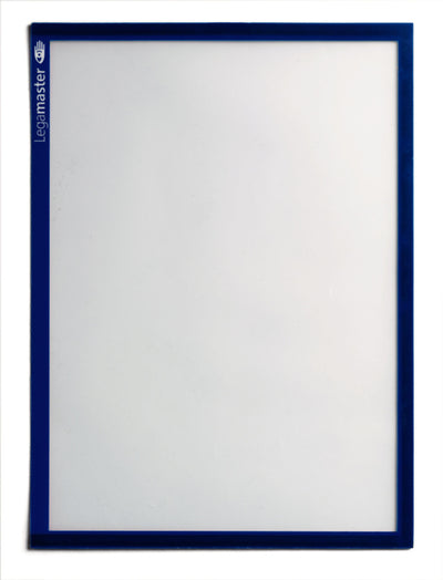 5 stuks Magnetische documenthouders A4, blauw