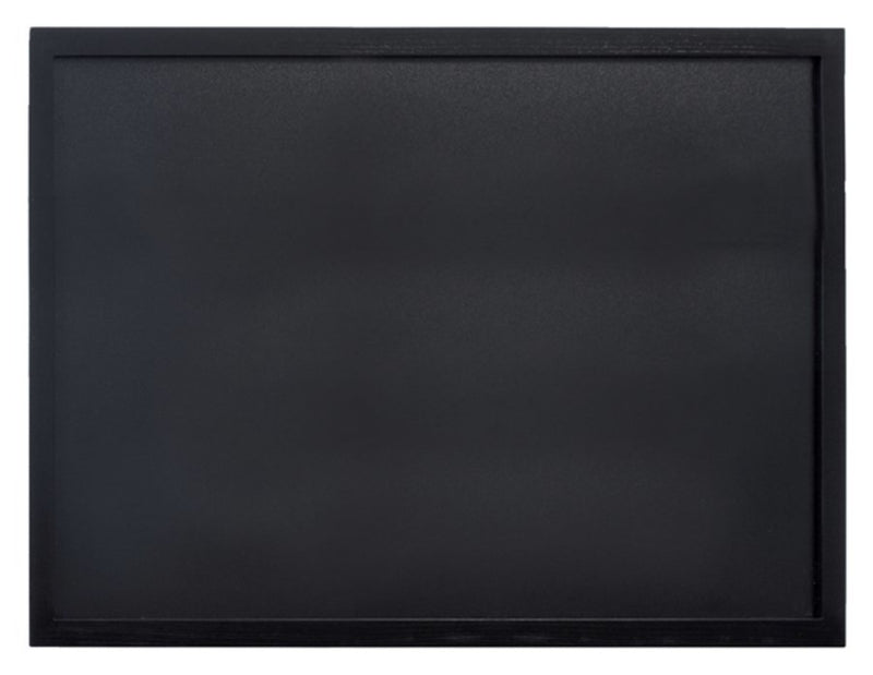 Krijtbord Securit wand 40x60cm zwart hout