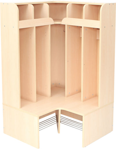 Mariposa garderobe - hoekmodel, laag