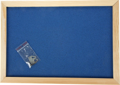 Prikbord 90 x 120 cm - marine