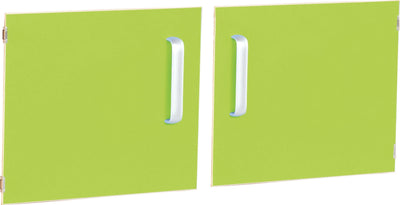 Deuren voor S kast, groen