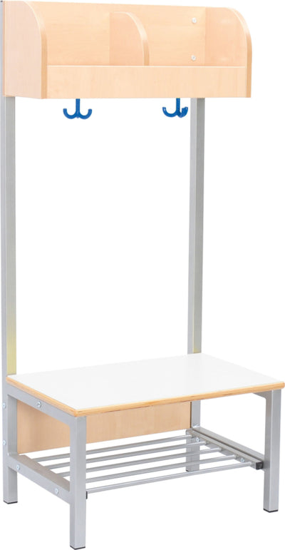 Flexi garderobe 2, zithoogte 26 cm - wit