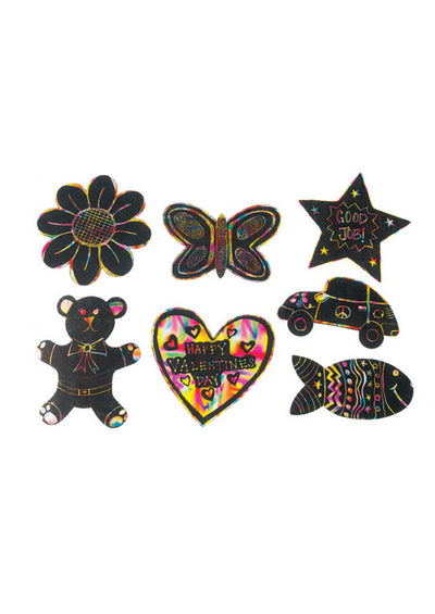 Krasfolie assortiment vormen 98 stuks