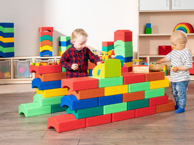 Bouwstenen gebogen, multifunctioneel 9 dlg.