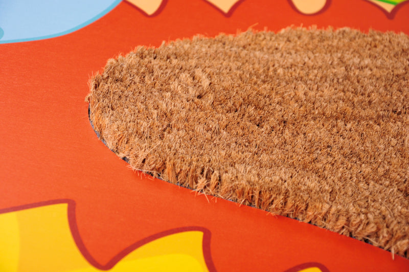 Sensorische applicatie 85x105cm - Slapende egel