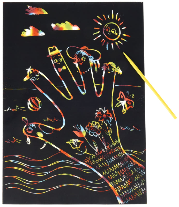 Kras karton A4 10 stks