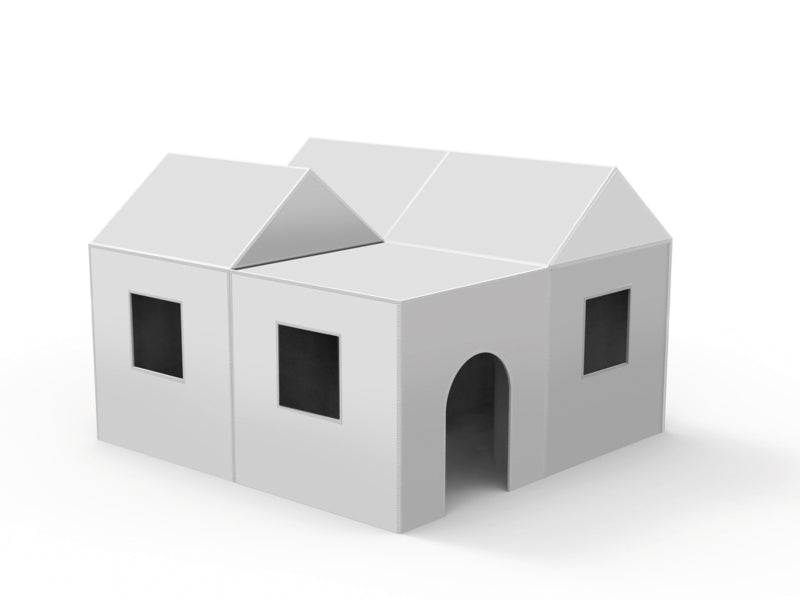 Modulair speelhuis