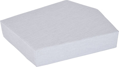 Quadro 2 matras licht grijs, hoogte 20 cm