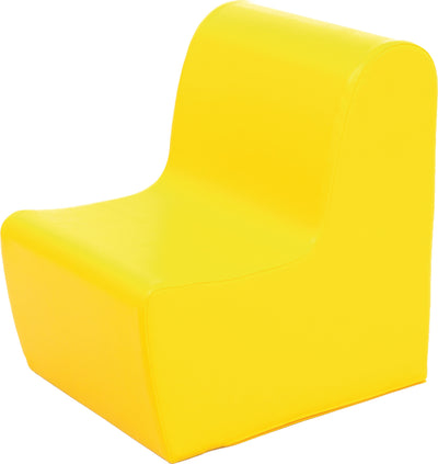 Medium zitbank 40cm zithoogte 26 cm - Geel