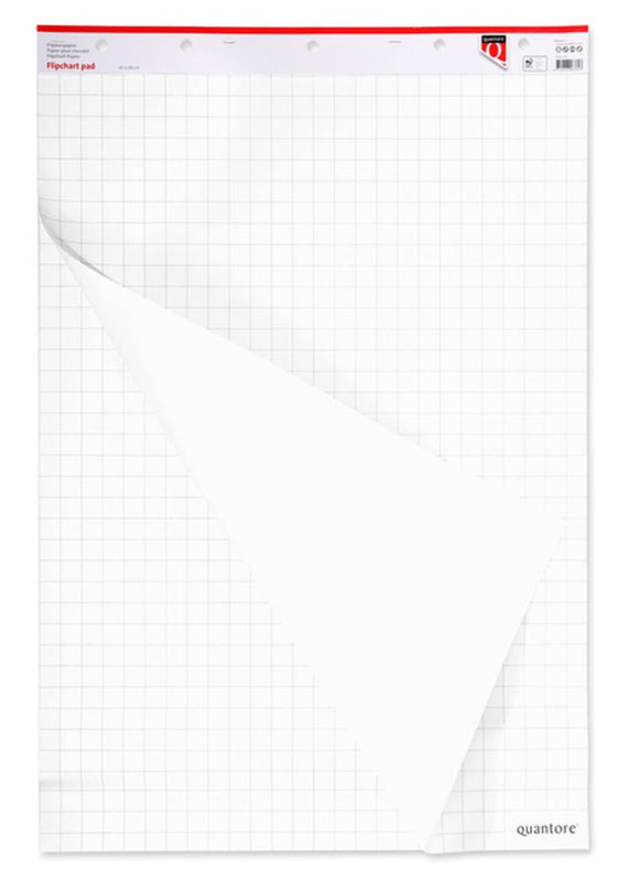 2 stuks Flipoverpapier Quantore 65x98cm 50vel ongevouwen