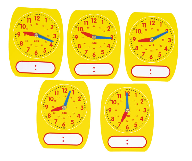 Kleine klokken - set van 5